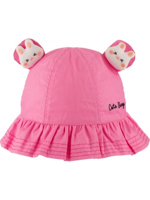 Kitti Tavşan Kulaklı Kız Maksi 1-4 Yaş Y26120-02 Pembe