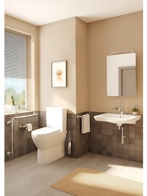 Defne Store A44276 Uzun Havluluk (330 Mm), Krom
