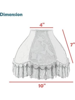 Defne Store 55001, Bell Uno, Yulaf Ezmesi, 4" Üst x 10" Alt x 7" Eğimli Yükseklik, Slip Uno 33MM