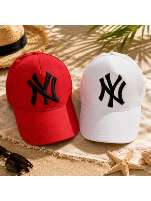 Moda Nokta Ny New York Yankees Beyzbol Kep Şapka 2 Li Set