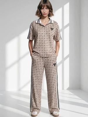 Mint 7620 Polo Yaka G Eşofman Takımı Bej