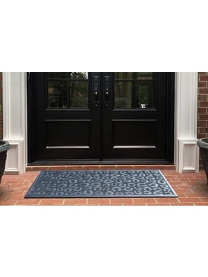 Defne Store At Nalı Tasarımlı Kauçuk Pim Karşılama Kapı Paspasları 76,2 cm x 152,4 Cm, Dış Mekan Girişi Için, Eğlenceli Tasarımlı Paspas, Ön Kapı Için Hoş Geldiniz Paspasları, Kaymaz Arka Lastik Paspas Iç ve
