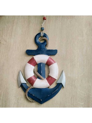 Empressco Yıldız Iskandinav ⚓️ El Yapımı Marin Tarzı Duvar Süsü – Çapa ve Can Simidi Tasarımı ⚓️ - Fiyatı, Yorumları