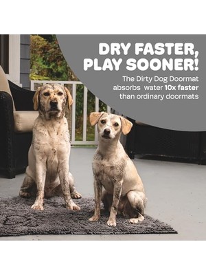 Defne Store Dog Gone Akıllı Kapı Paspası, Büyük