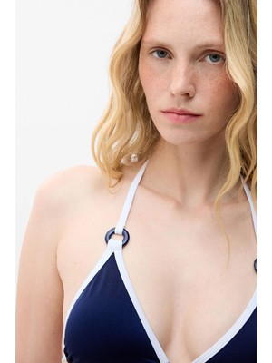 adL  Aksesuar Detaylı Bikini Lacivert 11146976000