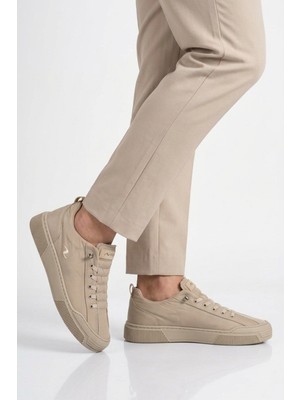 Noka Bej Tekstil Hafif Esnek Erkek Casual Ayakkabı Champ M