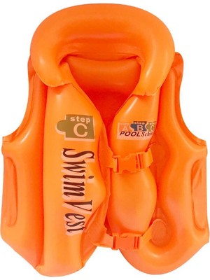 Empressco Katremia Mia Turuncu Çocuklar Için Şişme Havuz ve Deniz Can Yeleği, Yüzme Öğrenme, (S - M - L ) - Fiyatı, Yorumları