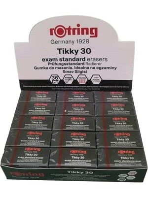 Rotring Tikky 30 Sınav Silgis RO-2081890 - 30 Adet