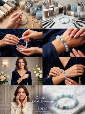 Rose Doğaltaş Akuamarin8 mm Doğaltaş