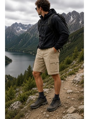 Alexander Gardi Su Itici Outdoor Kargo Şort Trekking Bermuda