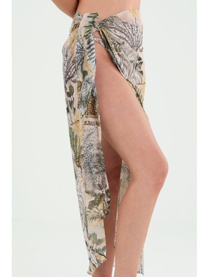 Louren P25030 Missoni Kumaş Elbise