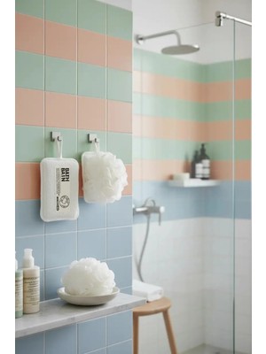 Miniso Lisanslı Çift Taraflı Vücut Ovma Süngeri – Orta Sertlik Banyo Duş Kese Süngeri