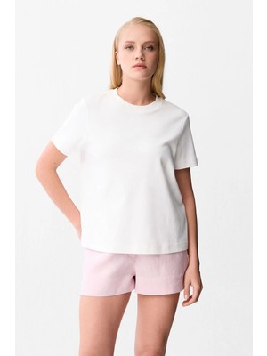 Love My Body  Basic T-Shirt Kemik 175L9681001