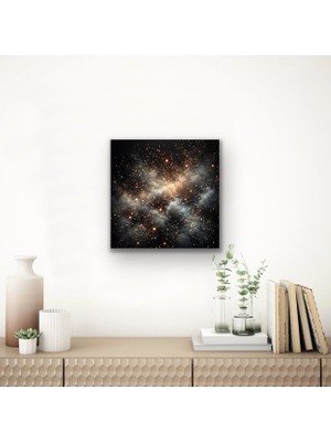 Hobibahçem Uzay Boşluğu Kanvas Tablo 60X60CM