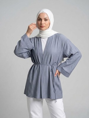 Miostil Çilek Hırka-Gri
