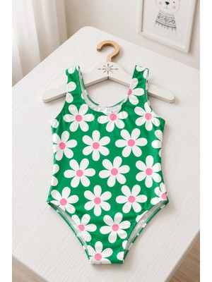 My Kids Wear Kız Çocuk Tatil Yıldızı Tek Parça Mayo 12826