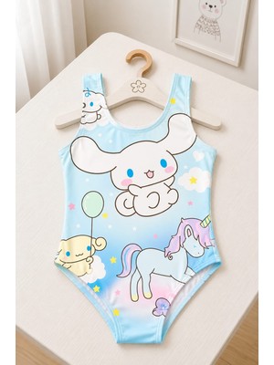 My Kids Wear Kız Çocuk Tatil Yıldızı Tek Parça Mayo 12821