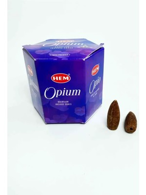 Marsilyan 10 Adet Geri Akış Backflow Şelale Tütsü Konisi Tütsü Back Opium Çiçeği Kokulu