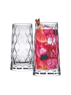 Vuralsin38 420855 Leafy Meşrubat Bardağı - Long Drink Bardağı 345 cc 6'lı TXBFDBFDF01117