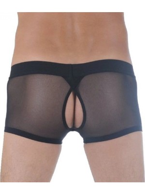 Marsilyan Modlive Don Moris DM291121 Transparan Arkası Açık Mini Boxer