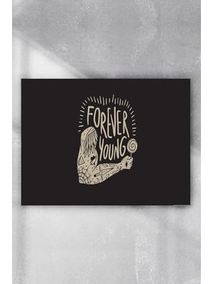Vuralsin38 (PSTER7149) Sonsuza Kadar Genç Girişimcilik Poster (40X60CM)