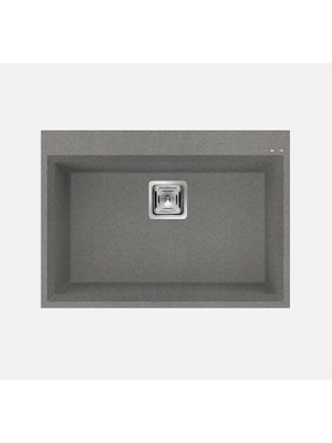 Elleci - Karisma Eviye 120 70*50 Üstten Yerleştirme Titanyum 73 Con Troppo Outlet - LMK12073BTP-
