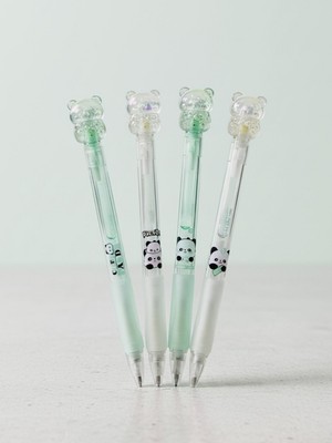ÖZ OFİS Panda Figürlü 0.7 Uçlu Kalem - Lüks Kalem Kaliteli Mekanizma Yumuşak Yazım - Tekli (OMT-4047)