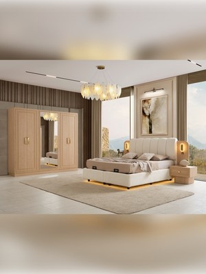 %100 Mdf Çemberlitaş Yatak Odası Takımı