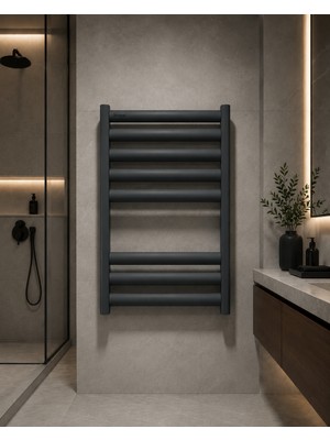 Termorad Alüminyum Antrasit ( Ral 7016 ) 50X80 Petsa Stila Havlupan
