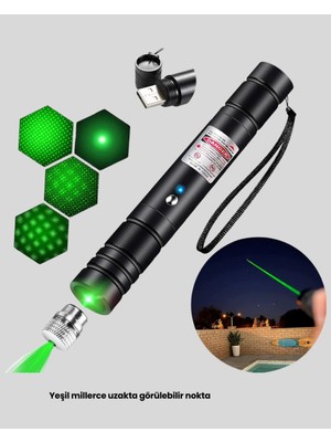 Avcılık ve Doğa Sporları Için Güçlü Yeşil Lazer