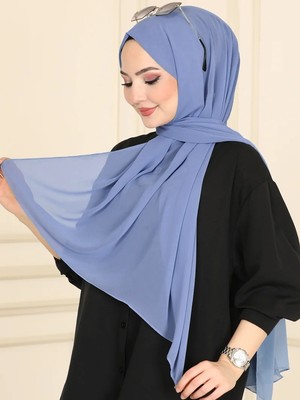 Asia Collection Düz Şifon Şal