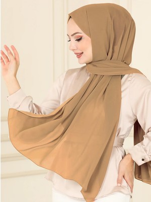 Asia Collection Düz Şifon Şal