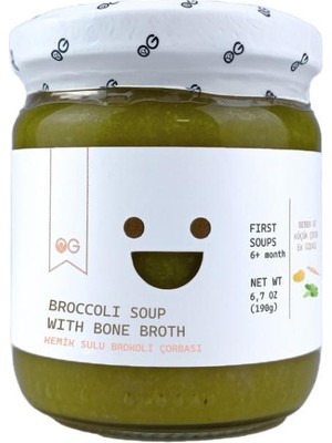 Og Natural Kemik Sulu Brokoli Çorbası 190 gr