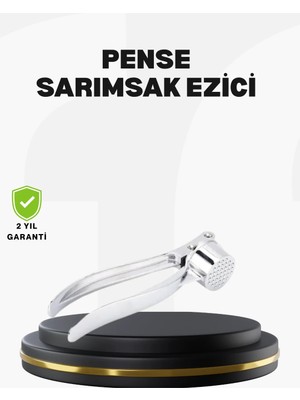A-Luxe Profesyonel Sarımsak Ezici Sağlam Yapı ve Rahat Kavrama