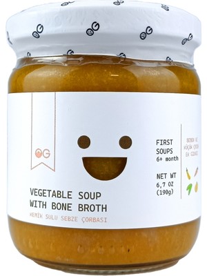 Og Natural Kemik Sulu Sebze Çorbası 190 gr