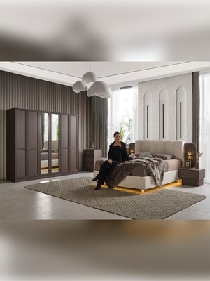 %100 Mdf Pablo Yatak Odası Takımı