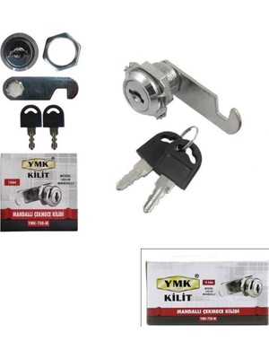 Uravas Store 12 Adet Oval - Mandalli Dolap - Çekmece Ki̇li̇t 20MM (5047)