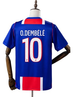 Çağrı Giyim Erkekler İçin Mavi Psg Dembele Forma 26/27 Sezonu Rahat Kesim Günlük Kullanım