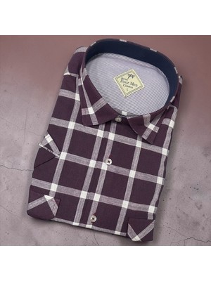 Eren Style Linen Keten Klasik %100 Cotton Kısa Kollu Terletmeyen Gömlek
