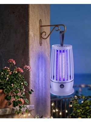 A-Luxe Uv Işıklı Elektrikli Böcek Öldürücü Lamba Gece Lambalı Sessiz ve Güvenli Kullanım