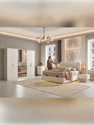 %100 Mdf Sagrada Yatak Odası Takımı