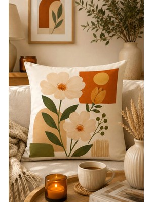 Bertille Home Pop Art Serisi Çift Tarafı Dijital Baskılı Kırlent Kılıfı