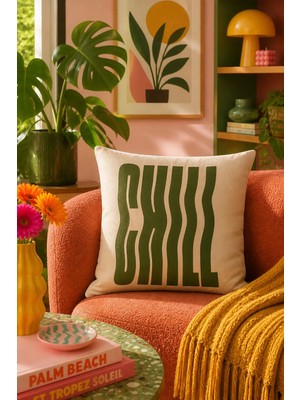 Bertille Home Pop Art Serisi Çift Tarafı Dijital Baskılı Kırlent Kılıfı