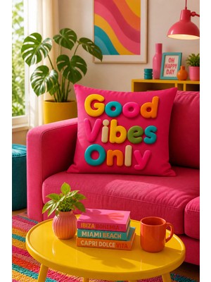 Bertille Home Pop Art Serisi Çift Tarafı Dijital Baskılı Kırlent Kılıfı