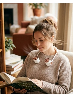 A-Luxe Katlanabilir Gövdeli Uzun Ömürlü Şarjlı Mini Fan