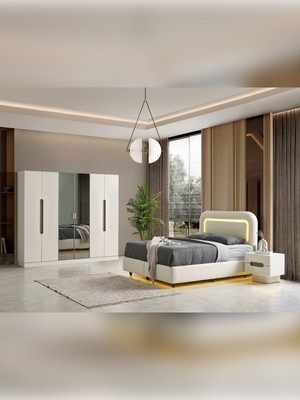 %100 Mdf Elegante Yatak Odası Takımı