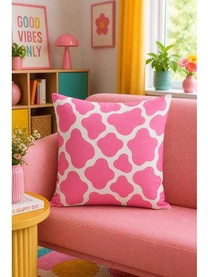 Bertille Home Pop Art Serisi Çift Tarafı Dijital Baskılı Kırlent Kılıfı