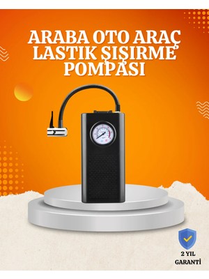 A-Luxe Taşınabilir Elektrikli Oto Motosiklet Bisiklet Lastik Şişirme Pompası