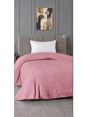 ZBY Home Embos Tek Kişilik Battaniye - Pembe