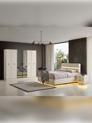 %100 Mdf Talin Yatak Odası Takımı